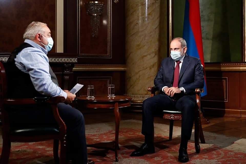 Հանրային հեռուստաընկերությանը տվածս հարցազրույցի՝ Արցախի հարցին վերաբերող մի հատված. Նիկոլ Փաշինյան