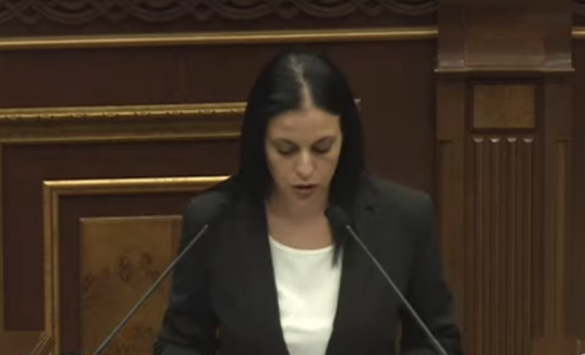 «Մաթեւոս, հանգիստ». կրքերը թեժացան Արեգնազ Մանուկյանի ելույթի ժամանակ