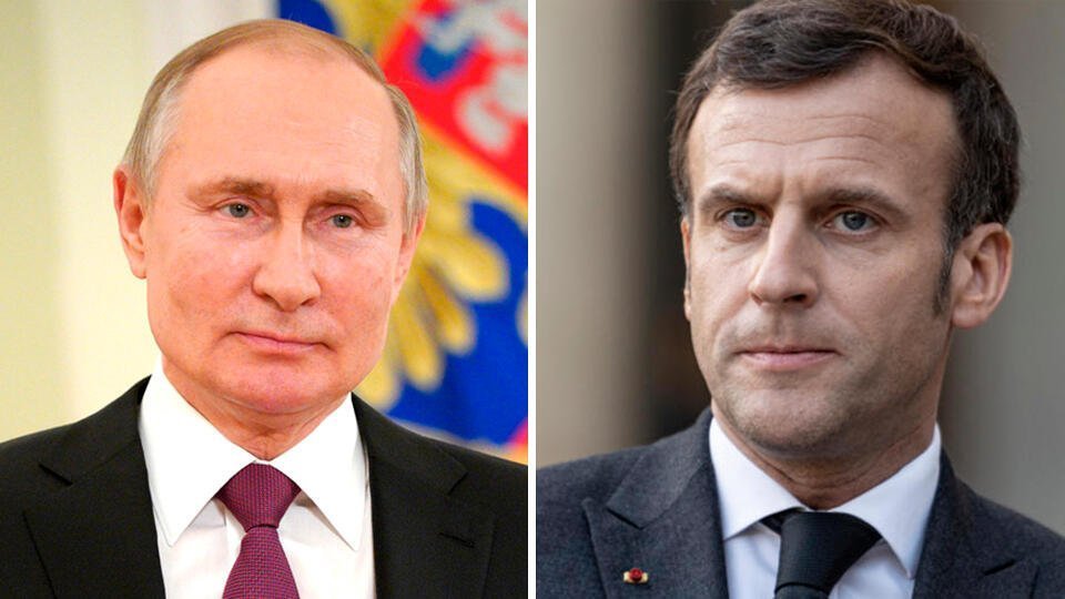 Putin Makron