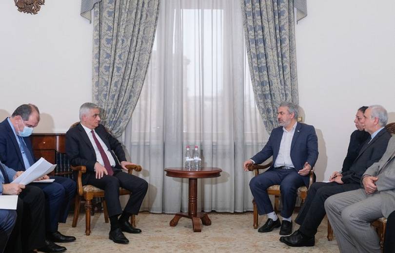 Փոխվարչապետ Մհեր Գրիգորյանն ընդունել է Իրանի արդյունաբերության, հանքերի և առևտրի նախարարին