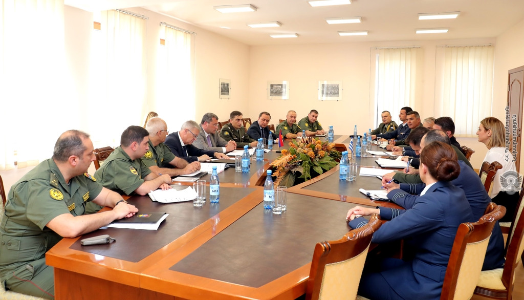 Հայաստանում է Հունաստանի ազգային պաշտպանության նախարարության պատվիրակությունը