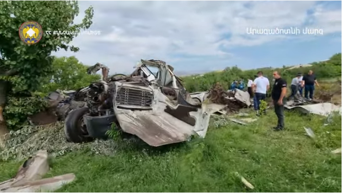 ՊԱՐԶՎՈՒՄ ԵՆ ԵՐԵՔ ԱՆՁԻ ՄԱՀՎԱՆ ՊԱՏՃԱՌ ԴԱՐՁԱԾ ՃԱՆԱՊԱՐՀԱՏՐԱՆՍՊՈՐՏԱՅԻՆ ՊԱՏԱՀԱՐԻ ՀԱՆԳԱՄԱՆՔՆԵՐԸ (տեսանյութ)
